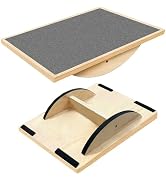 Balance Board Professional Wobble Board for Adults Anti-Slip for Physical Therapy Standing Desk C...
