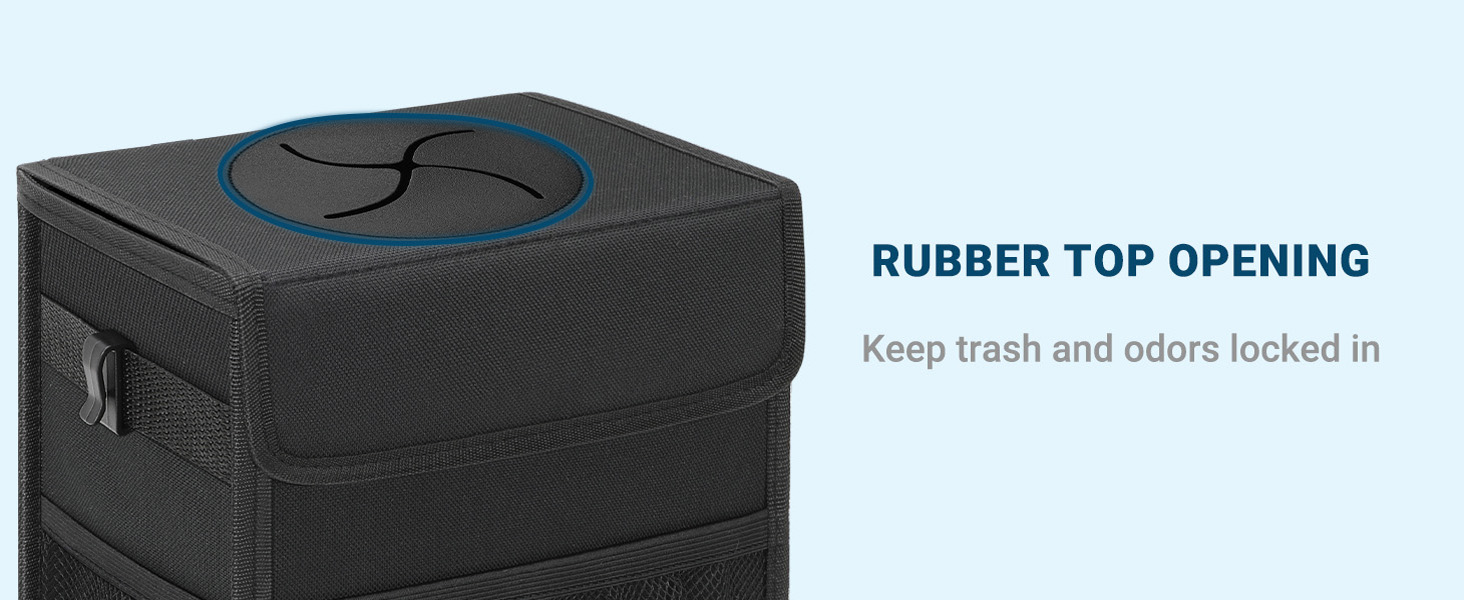 car trash bin