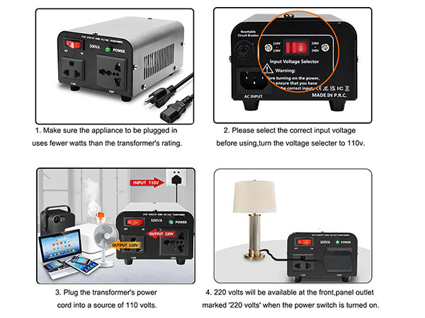 500W