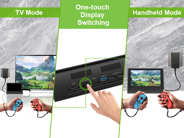 switch docking station for tv