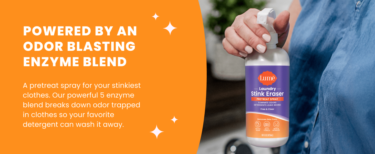 Lume Laundry Booster, Lume Laundry, Lume Stink Eraser