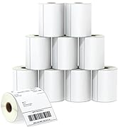 BETCKEY - 4" x 6" (102 mm x 152 mm) Shipping Labels Compatible with Zebra &amp; Rollo Label Printer(n...