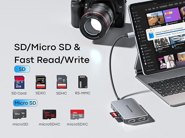 dokcing station card reader