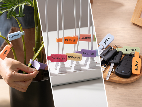 Trilancer Cable Cord Labels Large Size