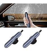 YONGMING 2 Pack Emergency Car Seatbelt Cutter and Glass Window Breaker,2-in-1 Portable Multifunct...