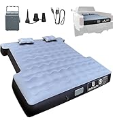 Umbrauto Truck Bed Air Mattress for 6-6.5ft,Full Size Short Beds Truck Bed Mattresses, Inflate an...