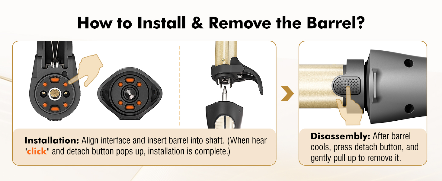 Rotating Curling Iron