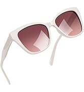 Joopin Oversized Cateye Sunglasses for Women, Fashion Metal Frame Cat Eye Womens Sunglasses