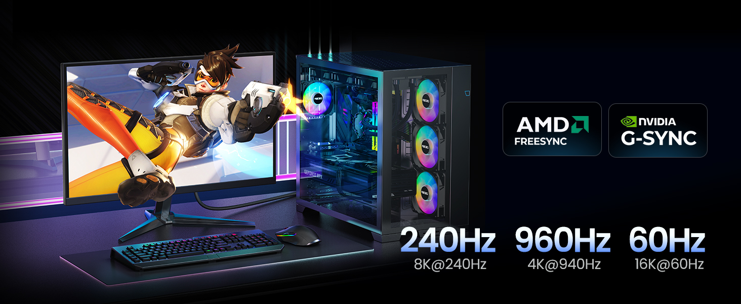 dp 2.1 cable 80gpbs vesa certified