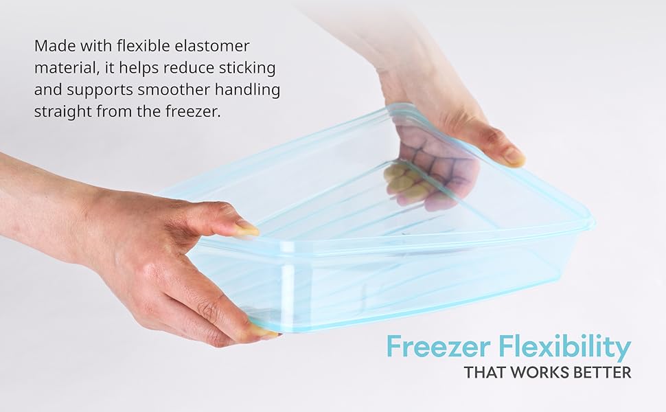 LocknLock freezer containers airtight BPA free stackable food storage containers with lids