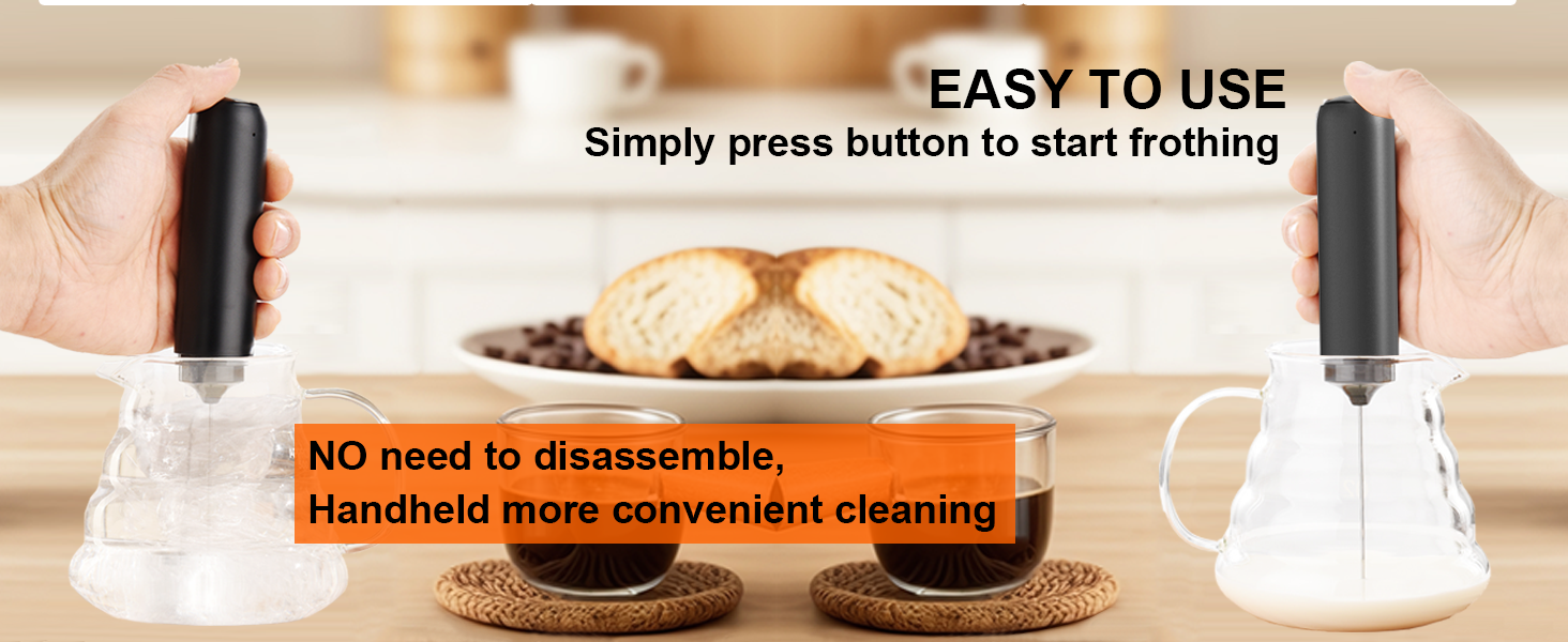 Versatile milk frother