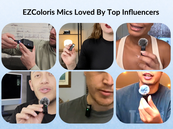 content microphone for influncers