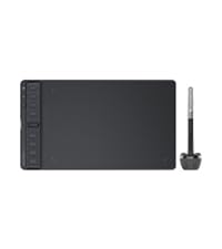HUION Inspiroy 2 Medium Drawing Tablet with Scroll Wheel 8 Customized Keys Battery-Free Stylus 60° T...