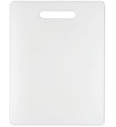 Dexas NSF Polysafe Cutting Board with Handle, 8.5 by 11 inches, White