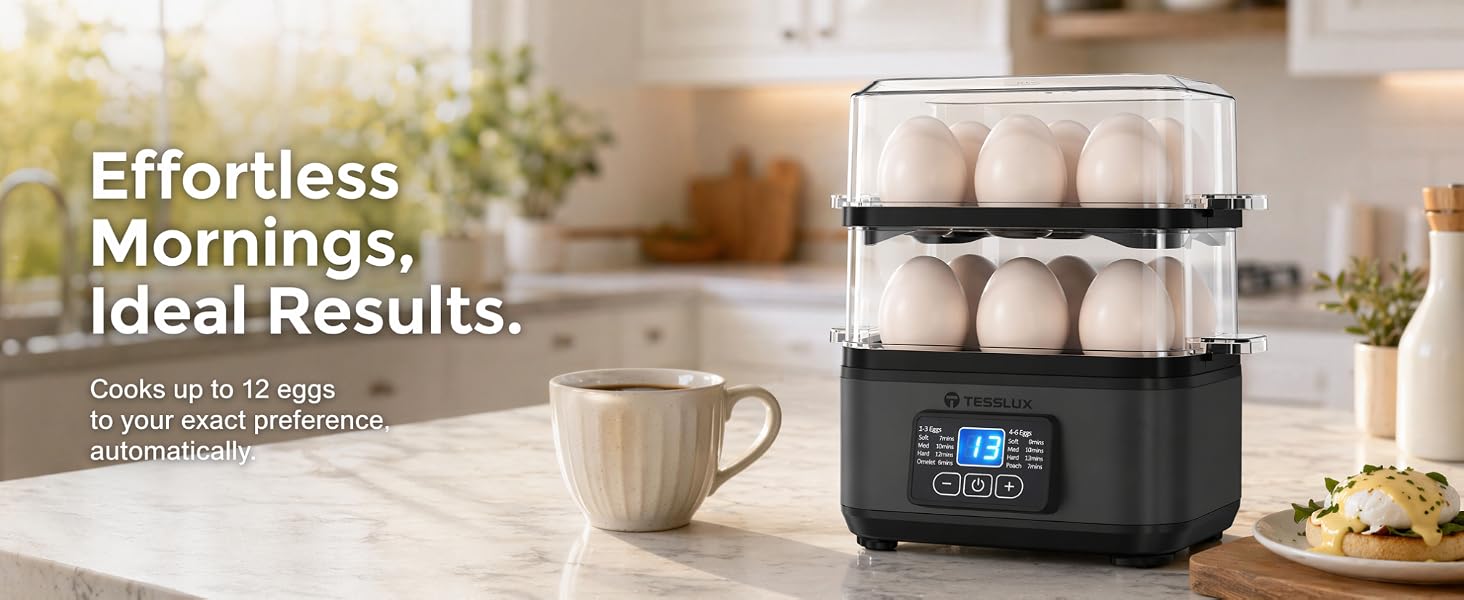 dual egg cooler