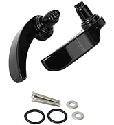 Black Aluminum Lid Lifter Fits for HD Saddle Bags Latch Levers Compatible with 2014-2023 Street G...