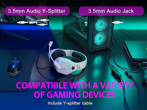 variety compatibale decices - pc, laptop, ps4, ps5, xbox
