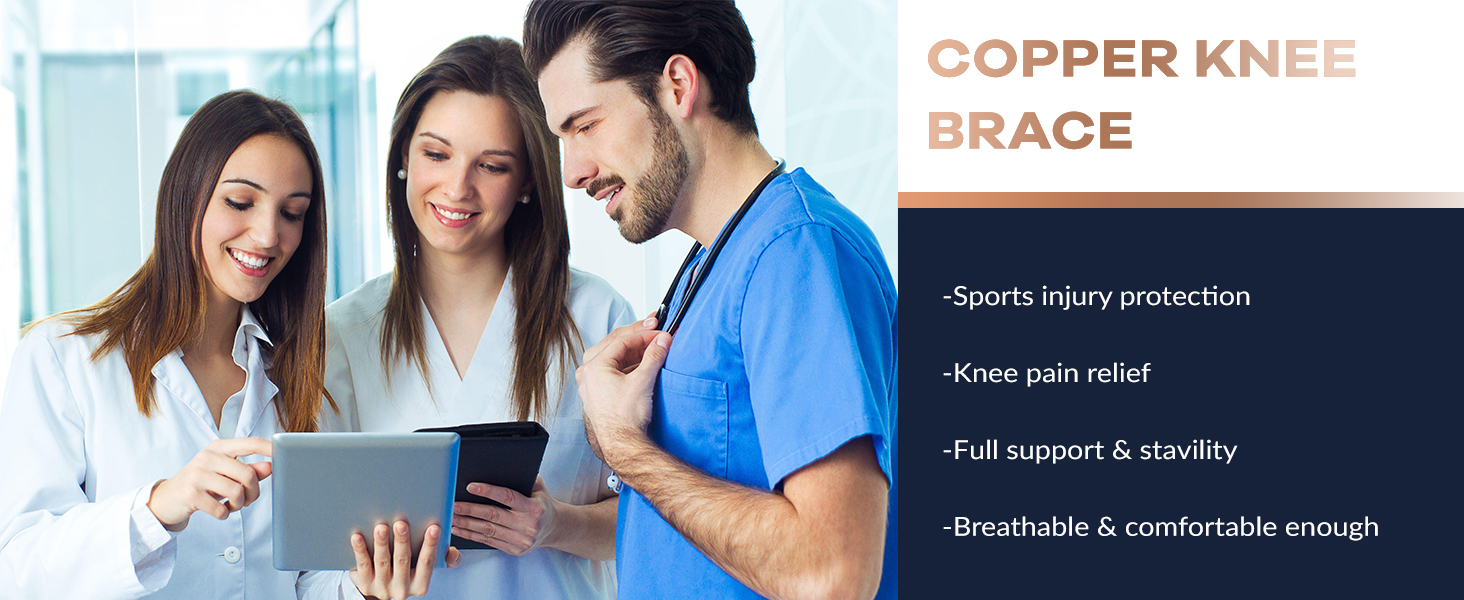 JIUFENTIAN COPPER KNEE BRACE
