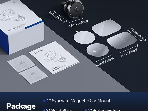 magnetic car phone holder mount