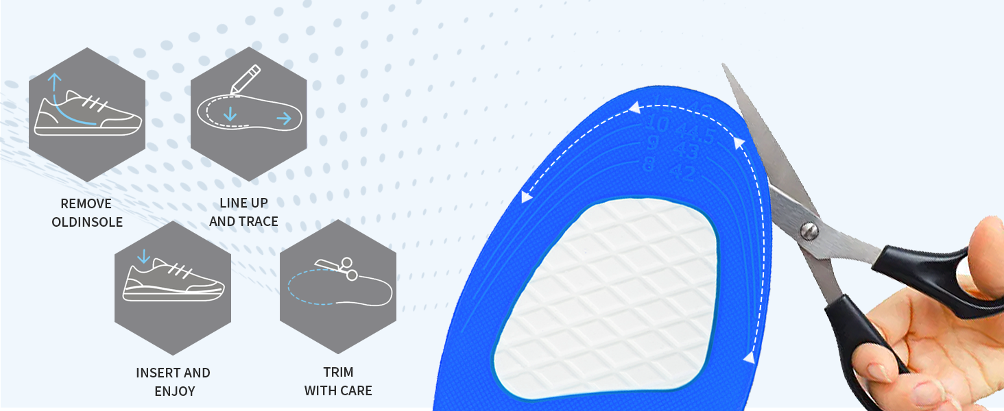 Plantar Fasciitis Arch Support Insoles