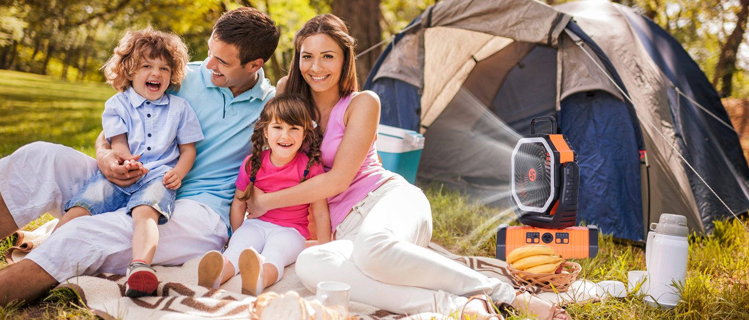 portable camping fan