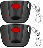 2 Replacement for Linear MultiCode Garage Gate Door Opener Remote 3089,3070,3060,308911,MCS308911...