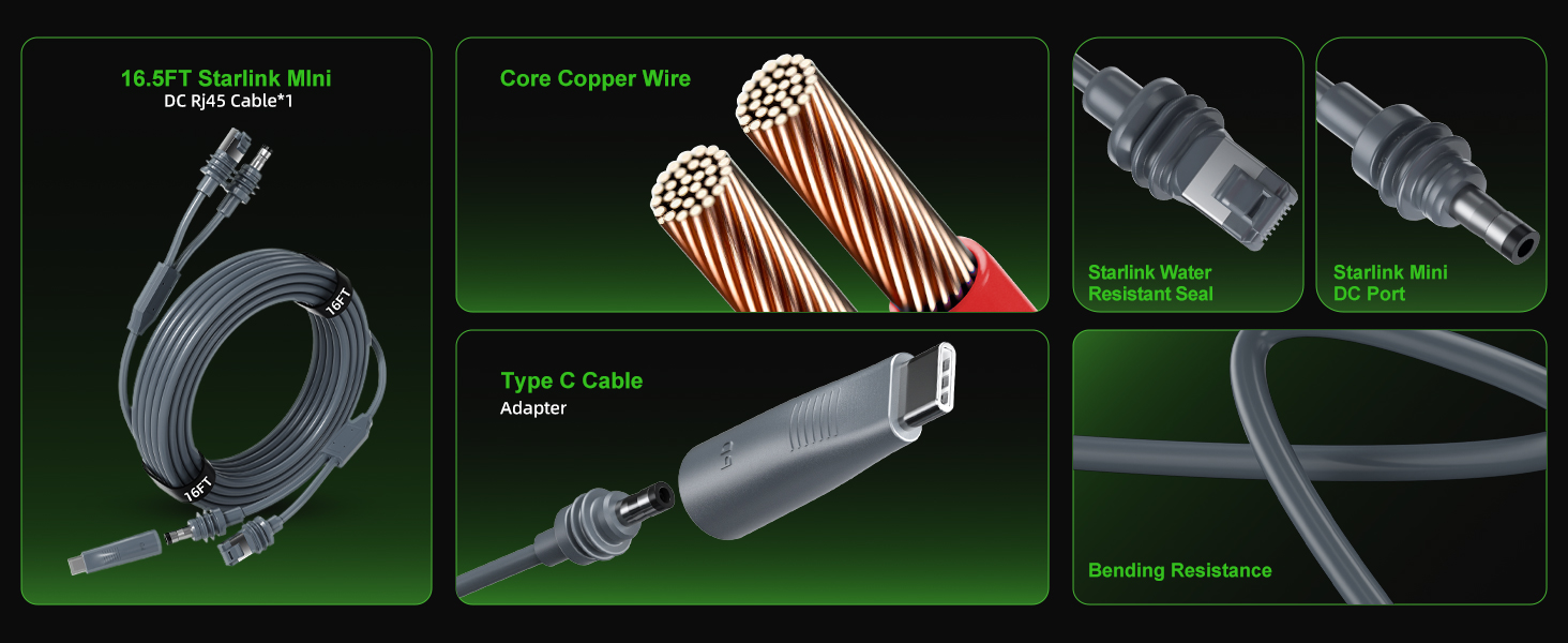 starlink ethernet cable