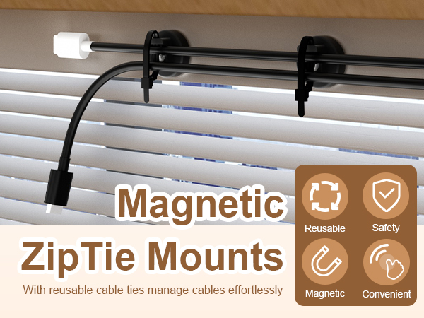 Releasable Nylon Cable Ties