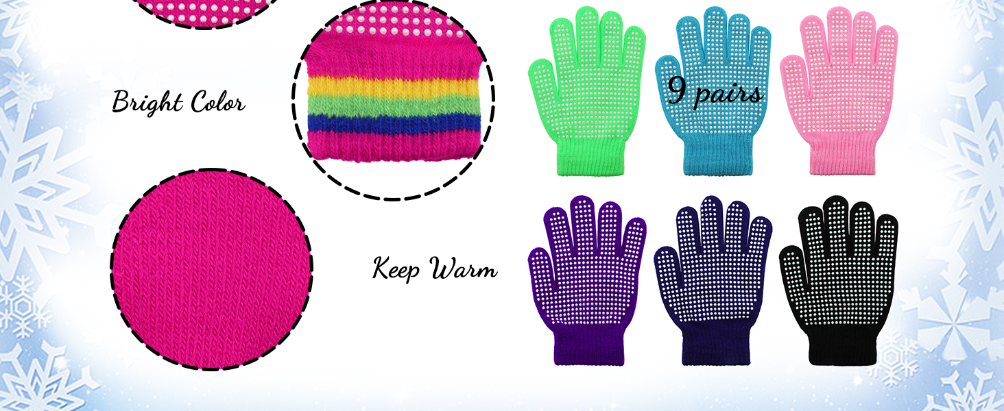 Kids Anti-Skid Magic Gloves