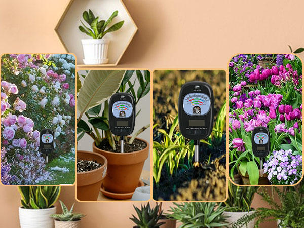 soil thermometer for gardening soil ph meter