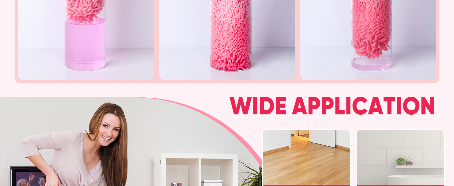 microfiber mop pads