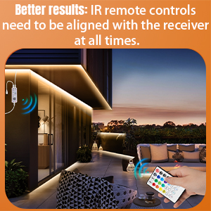 outdoor strip lights waterproof