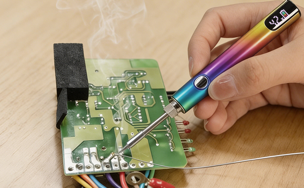 Portable and Pocket Size Soldering Iron for Welding