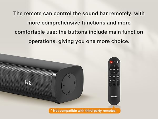 remote and buttons