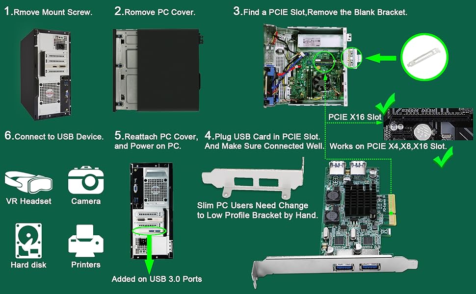 pcie usb card pcie usb expansion card pcie usb 3.0 expansion card usb-a card