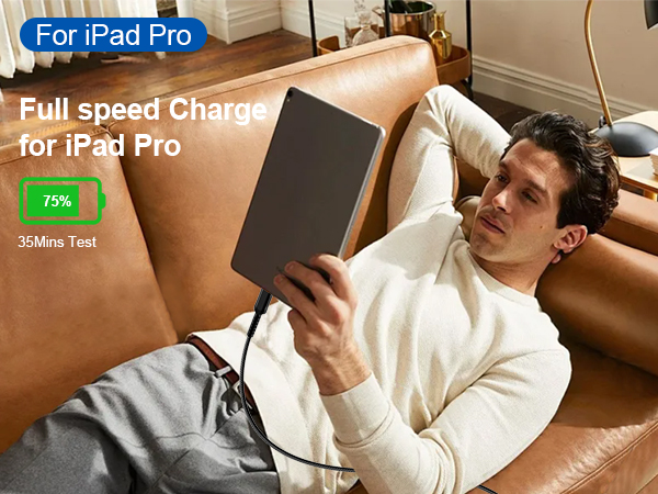 usb c charger cable 6ft 100w 60w for for MacBook Pro/Air,for iPad Pro12.9/11in,Air 4/5