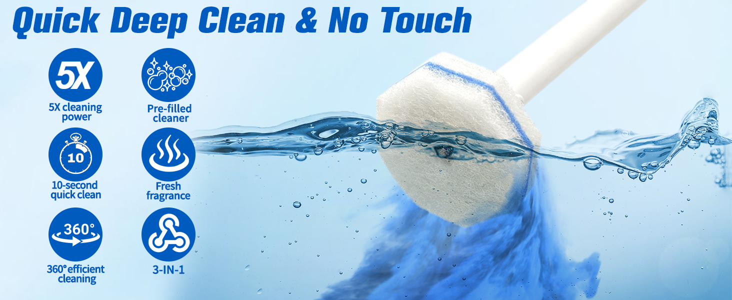 Quick Deep Clean&amp;amp; No Touch