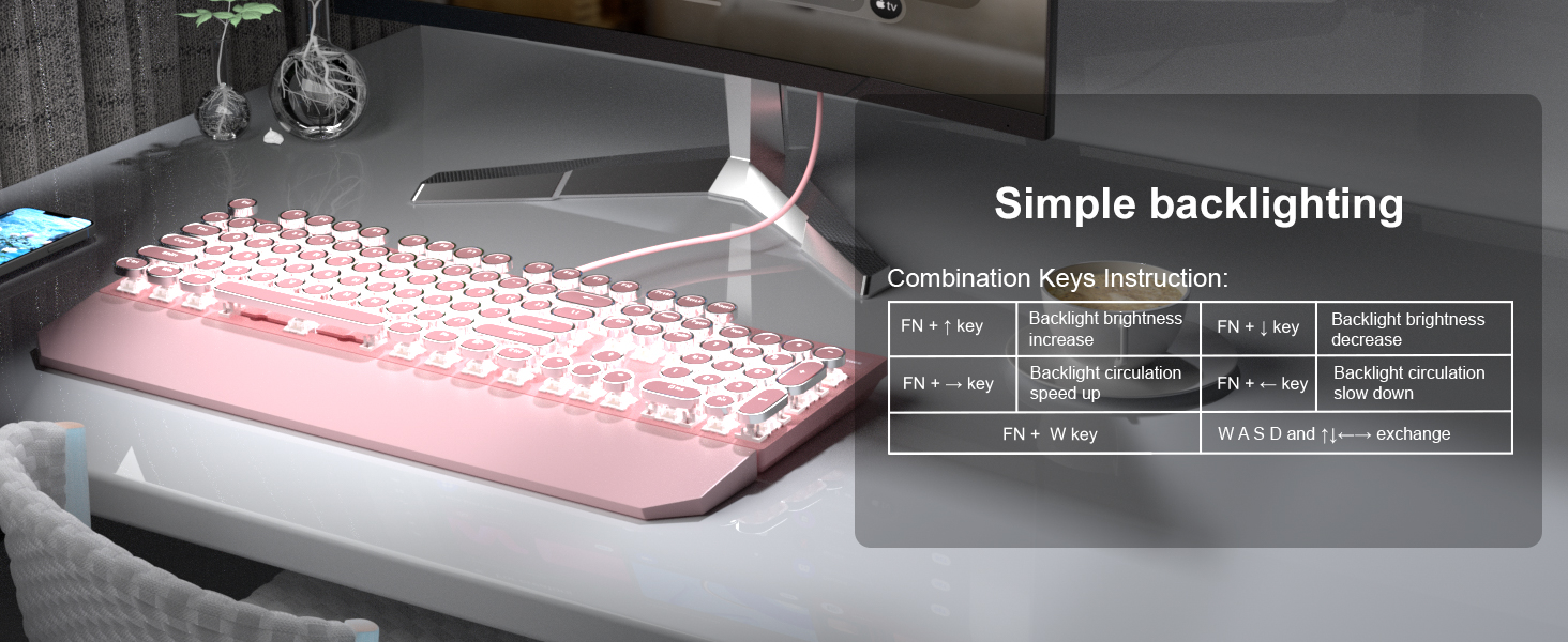 Punk Gaming Keyboard