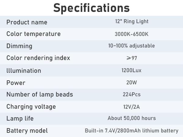 ring light tripod for iphone
