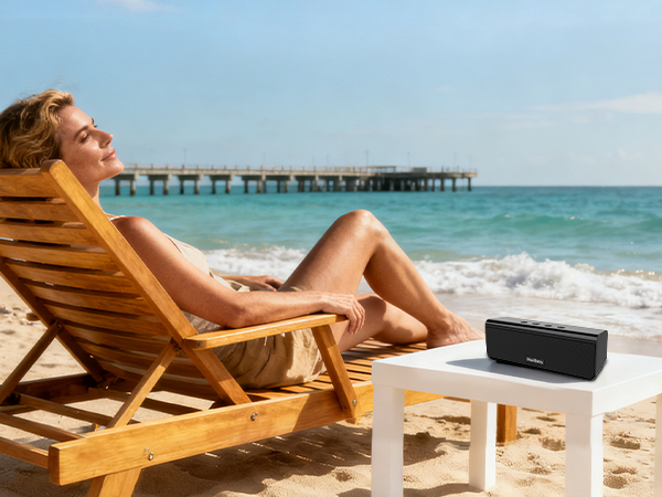 small bluetooth speaker for beach pool waterproof