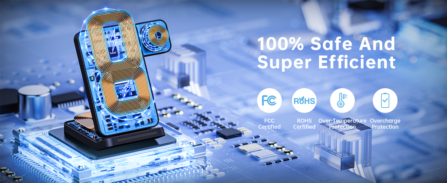 3 in 1 pixel wireless charger