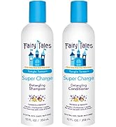 Fairy Tales Tangle Tamer Detangling Shampoo and Conditioner for Kids - Ultra Moisturizing and Ant...