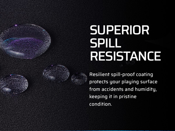 SPILL RESISTANCE mouse pad, GAMING MOUSE PAD, HYBRID CLOTH GAMING MOUSE PAD
