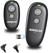 Upgraded Rechargeable Wireless Camera Remote Control Shutter Release for Canon EOS RP, R6 Mark II...