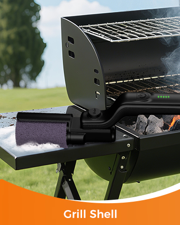electric bbq grill brush