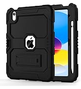 OKP Case for iPad 11 inch (A16) 2025/ iPad 10th Generation 10.9'' 2022, Heavy Duty Shockproof Rug...