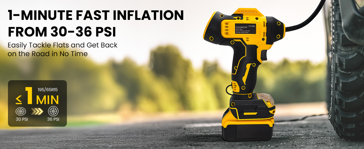 dewalt 20v protable air Compressor