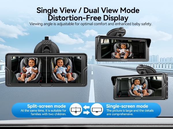 Single View / Dual View Mode - Distortion-Free Display 6