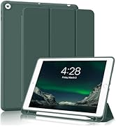 Zktuyu Case for iPad Air 3 (10.5-Inch 2019, 3rd Generation) with Pencil Holder, Slim Tablet Cover...