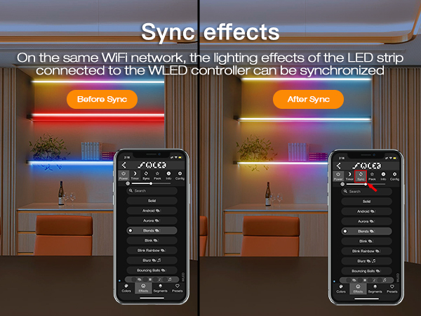 sync effect